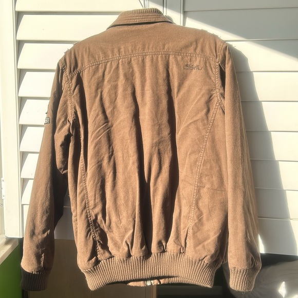 Boys Quicksilver thick lined coat. Dark brown - Picture 2 of 14